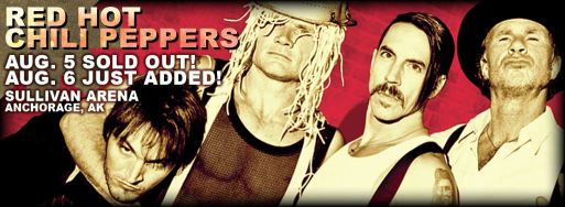 MEMORIAL DAY WEEKEND, WE’VE GOT YOUR FREE RED HOT CHILI PEPPERS TICKETS